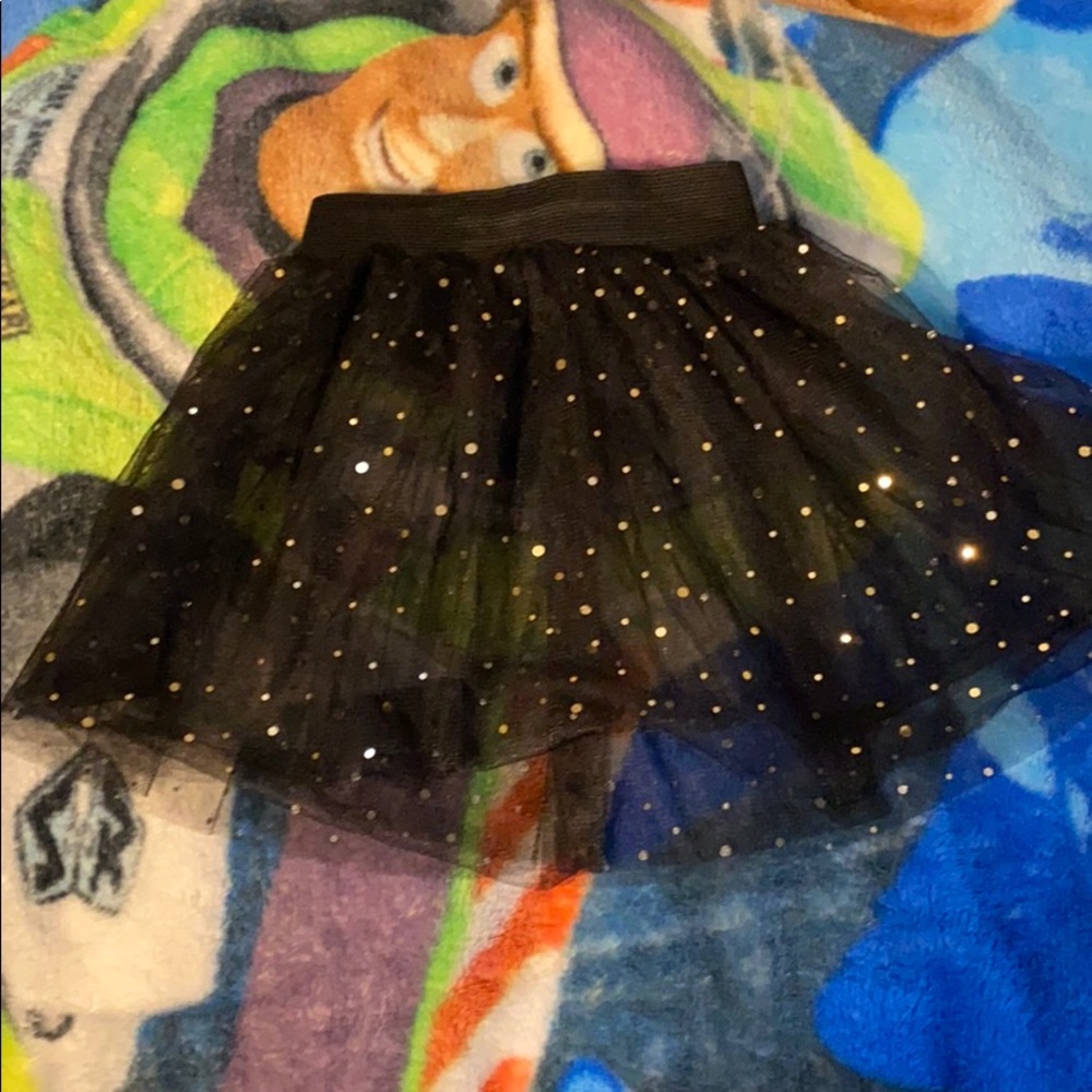 Black and gold tutu